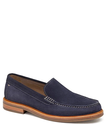 Johnston & Murphy Men's Lyles Suede Venetian Loafers