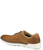 Johnston & Murphy Men's McGuffey GL2 Hybrid Waterproof Oiled Leather Golf Sneakers