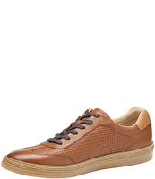 Johnston & Murphy Men's McGuffey T-Toe Perforated Leather Sneakers