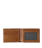 Johnston & Murphy Men's Rhodes 2-in-1 Full Grain Leather Billfold Wallet