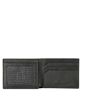 Johnston & Murphy Men's Rhodes 2-in-1 Full Grain Leather Billfold Wallet