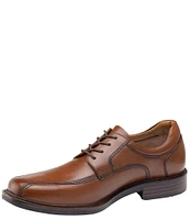 Johnston & Murphy Men's Tabor Run Off Leather Lace-Up Bike Toe Dress Shoes