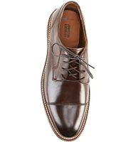 Johnston & Murphy Men's Upton Cap Toe Leather Oxfords