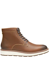 Johnston & Murphy Men's Upton Lug Plain Toe Waterproof Boots