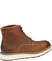 Johnston & Murphy Men's Upton Lug Plain Toe Waterproof Boots