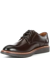 Johnston & Murphy Men's Upton Plain Toe Leather Oxfords