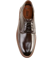 Johnston & Murphy Men's Upton Plain Toe Leather Oxfords