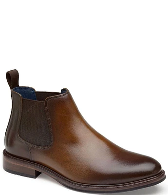 Johnston & Murphy Men's XC Flex Raleigh Leather Chelsea Boots