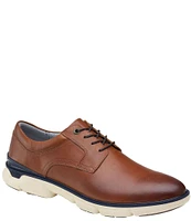 Johnston & Murphy Men's XC4 Tanner Plain Toe Waterproof Leather Sneaker Oxfords