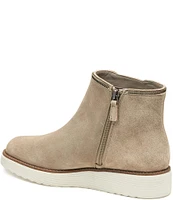 Johnston & Murphy Mitzi Suede Wedge Booties