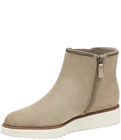 Johnston & Murphy Mitzi Suede Wedge Booties