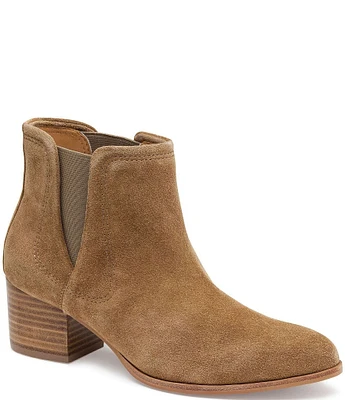 Johnston & Murphy Trista Suede Chelsea Boots