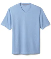 Johnston & Murphy Vintage Slub Short-Sleeve V-Neck T-Shirt