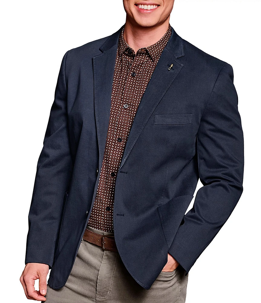 Johnston & Murphy Washed Cotton Blazer