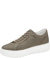 Johnston & Murphy Women's Cammie Lace Up Nubuck Sneakers