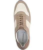 Johnston & Murphy Women's Gracie Leather Platform Sneakers