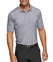 Johnston & Murphy XC4 Cool Degree Heathered Short Sleeve Polo Shirt