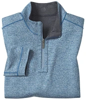 Johnston & Murphy XC4 Performance Stretch Reversible Quarter-Zip Pullover