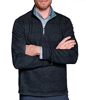 Johnston & Murphy XC4 Performance Stretch Reversible Quarter-Zip Pullover