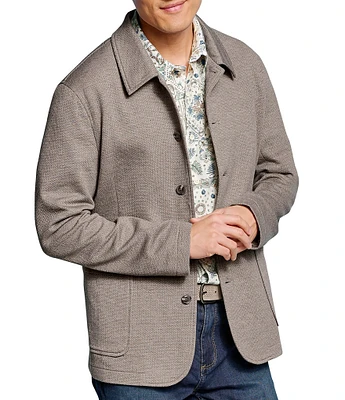 Johnston & Murphy XCFlex Twill Knit Unlined Blazer