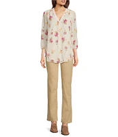 Jones New York Lexington City Denim Straight Jeans