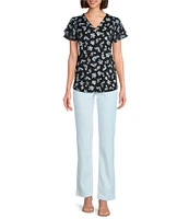 Jones New York Lexington Straight Leg Jeans