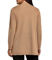 Jones New York Malibu Yarn Long Sleeve Open-Front Cardigan