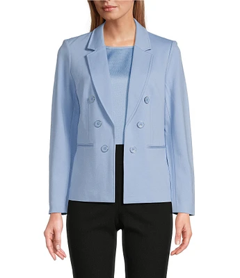 Jones New York Modern Compression Faux Double Breasted Jacket