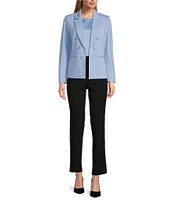 Jones New York Modern Compression Faux Double Breasted Jacket