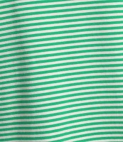 Jones New York Stripe Crew Neck Short Sleeve Tee