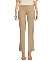 Jones New York Twill Pull-On Slim Leg Pants