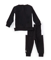 Jordan Baby Boys 12-24 Months Long Sleeve Jumpman Bold Colorblock Top & Jogger Pants 2-Piece Set