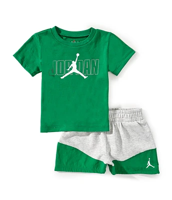 Jordan Baby Boys 12-24 Months Short Sleeve Jordan T-Shirt & Coordinating Shorts Set