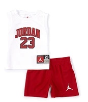 Jordan Baby Boys 12-24 Months Sleeveless 23 Tank & Coordinating Shorts Set