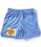 Jordan Big Boys 8-20 Customized Air Flame Shorts