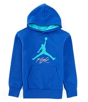 Jordan Big Boys 8-20 Long Sleeve Baseline Pullover Hoodie