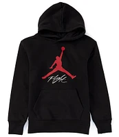 Jordan Big Boys 8-20 Long Sleeve Baseline Pullover Hoodie