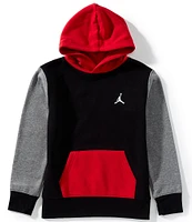 Jordan Big Boys Long Sleeve Brooklyn Fleece Hoodie