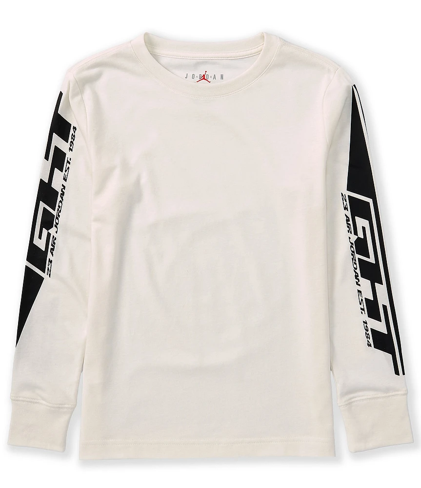 Jordan Big Boys 8-20 Long-Sleeve MVP Flight T-Shirt