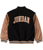 Jordan Big Boys 8-20 Long Sleeve Varsity Jacket