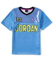 Jordan Big Boys 8-20 Short-Sleeve Customized Air Soccer Jersey