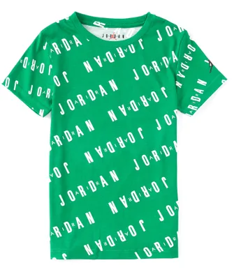 Jordan Big Boys 8-20 Short Sleeve Essentials AOP T-Shirt