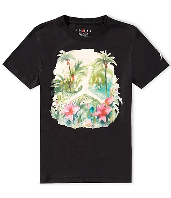 Jordan Big Boys 8-20 Short-Sleeve Flight Essentials Poolside T-Shirt