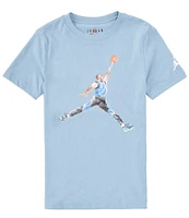 Jordan Big Boys 8-20 Short Sleeve JDB Watercolor Jumpman T-Shirt