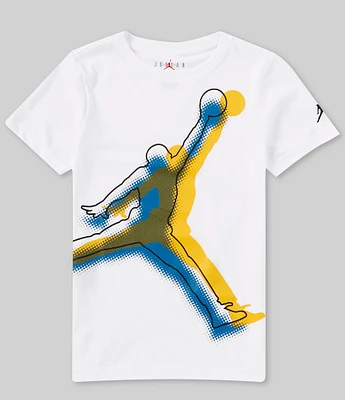 Jordan Big Boys 8-20 Short Sleeve Jumpman Haze Out T-Shirt