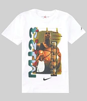 Jordan Big Boys 8-20 Short Sleeve MJ23 Graphic T-Shirt