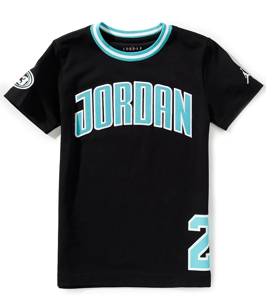 Jordan Big Boys 8-20 Short-Sleeve Playoff Game T-Shirt