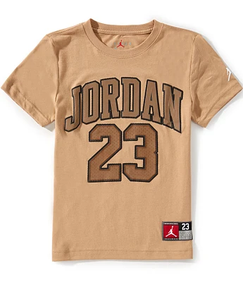 Jordan Big Boys 8-20 Short Sleeve Practice Flight T-Shirt