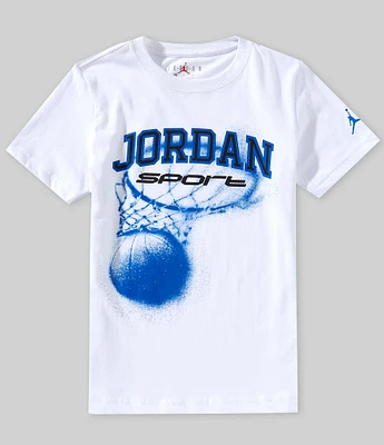 Jordan Big Boys 8-20 Short-Sleeve Sport Hoop T-Shirt