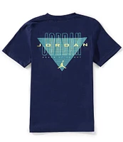Jordan Big Boys 8-20 Short-Sleeve Triangle Offense T-Shirt
